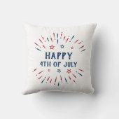 独立記念日7月4日アメリカ愛国者 クッション (裏面)