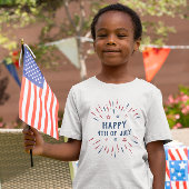 独立記念日7月4日アメリカ愛国者 Tシャツ