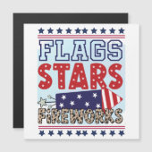 独立記念日7月4日パーティー愛国国旗 (正面/裏面)