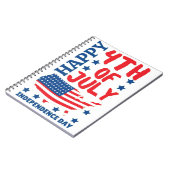 独立記念日7月4日 ノートブック (左側)