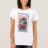 独立記念日7月4日 Tシャツ (正面)