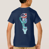 独立記念日 |お子様 Tシャツ (裏面)