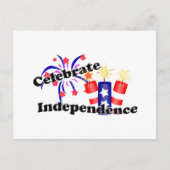 独立記念日 インビテーションポストカード (正面)