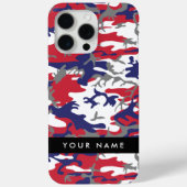 独立記念日 カモフラージュ 名前をカスタマイズ Case-Mate iPhoneケース (裏面)