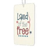 独立記念日 カーエアーフレッシュナー (左)