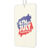 独立記念日 カーエアーフレッシュナー (左)