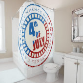 独立記念日 シャワーカーテン (インサイチュ)