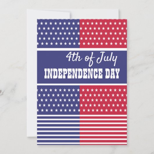 独立記念日 シーズンカード (正面)