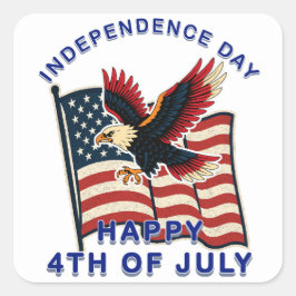 独立記念日 スクエアシール