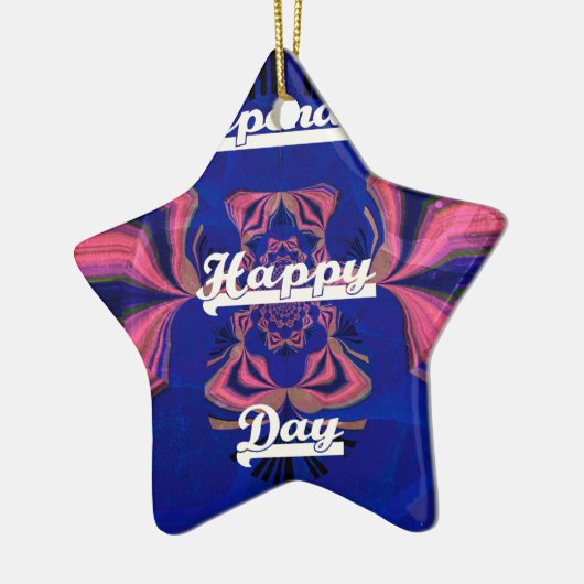 独立記念日 セラミックオーナメント (左)