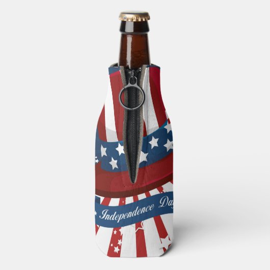 独立記念日 ボトルクーラー (ボトル裏面)
