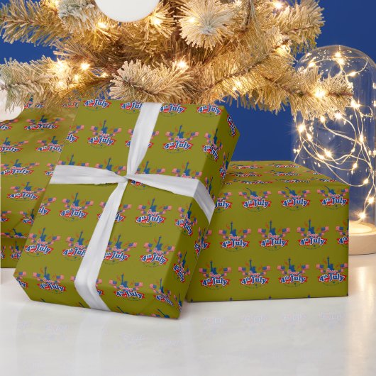 独立記念日 ラッピングペーパー (クリスマス)