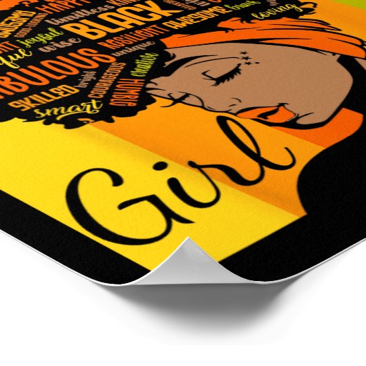 独立記念日 – 愛A黒歯切除少女 ポスター (角)