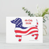 独立記念日 招待状 (スタンド正面)