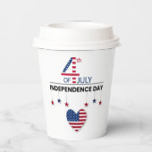 独立記念日 紙コップ (裏面)