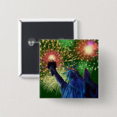 独立記念日! 缶バッジ (正面&裏面)