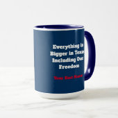 独立記念日 輝くロンスター マグカップ (正面右)