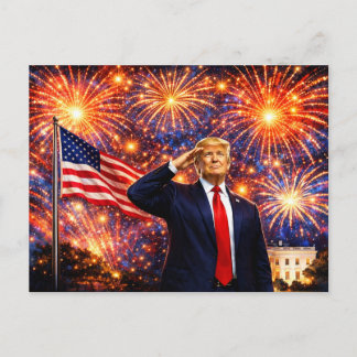 独立記念日 250年の優れたトランプ ポストカード
