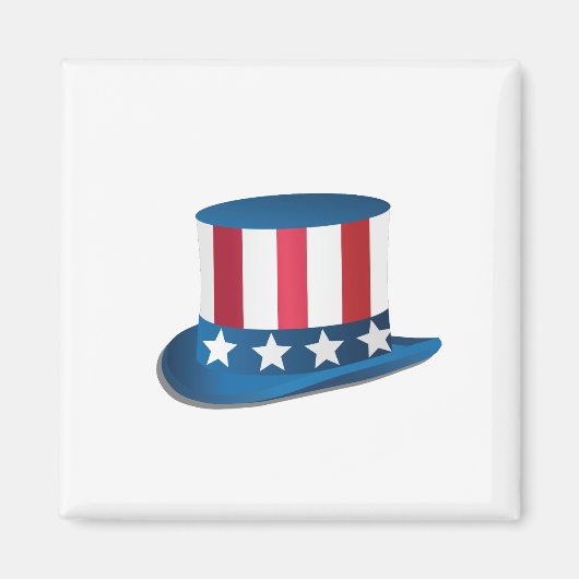 独立記念日&7月4日マグネット マグネット (正面)