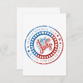 独立記念日–7月4日(中) エンクロージャーカード (正面/裏面)