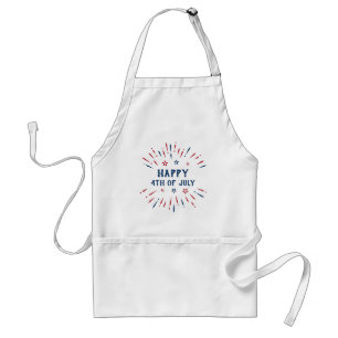 独立記念日 7月4日 愛国的なアメリカ人 スタンダードエプロン