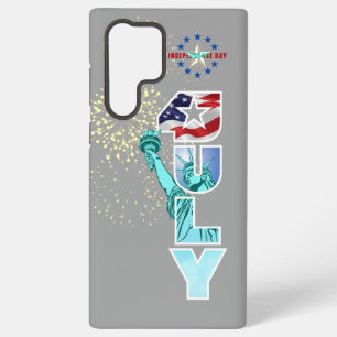 独立記念日 SAMSUNG GALAXY S22 ULTRAケース