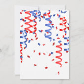 独立記念日BBQパーティー（7月4日） 招待状 (裏面)