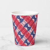 独立記念日BBQ愛国色 紙コップ (正面)