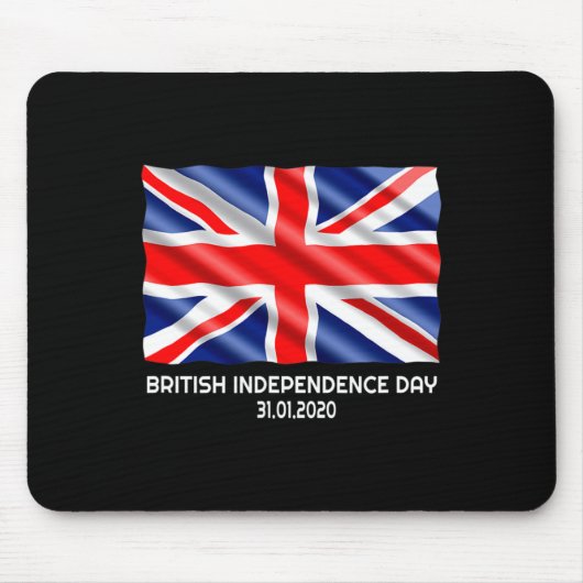 独立記念日Brexit Valentines Day Gift マウスパッド (正面)
