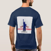独立記念日Liberty Men's T-Shirt Tシャツ (裏面)