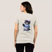 独立記念日Tシャツ トライブレンドTシャツ (裏面全面)