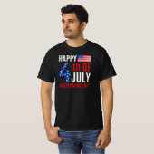 独立記念日Tシャツ 7月4日 Tシャツ (正面フル)