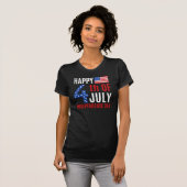 独立記念日Tシャツ 7月4日 Tシャツ (正面フル)
