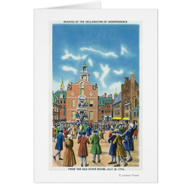 独立読宣言の (正面)