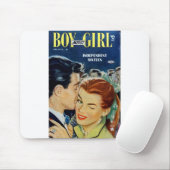 独立16歳 – レトロ漫画-ヴィンテージ漫画 マウスパッド (マウス)