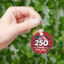 独立250周年 愛国花火 赤