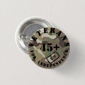 独立2.0迷彩柄のバッジのための退役軍人 缶バッジ (正面&裏面)