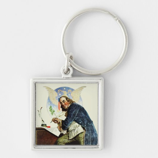 独立 キーホルダー (正面)