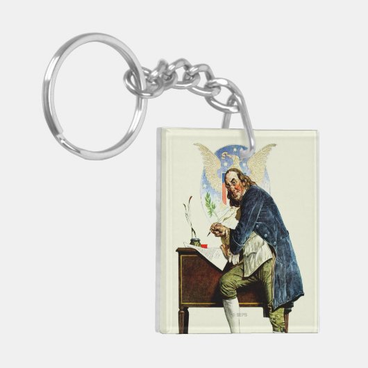 独立 キーホルダー (正面左)