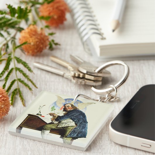 独立 キーホルダー (正面右)