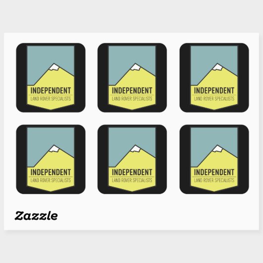 独立 スクエアシール (シート)