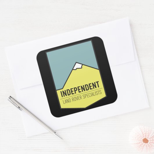 独立 スクエアシール (封筒)