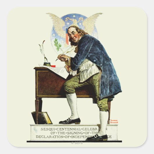 独立 スクエアシール (正面)