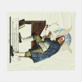 独立 フリースブランケット (正面(横))