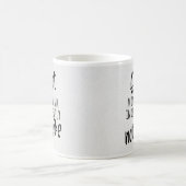 独素晴らし自に気を付け考えて、コーヒーと同じではない コーヒーマグカップ (中央)