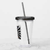 独自に設計された第101空挺部門ギフト アクリルタンブラー (左)