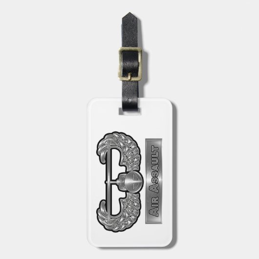 独自に設計された第101空挺部門ギフト ラゲッジタグ (正面縦)