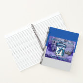 独自に設計されたXVIII空挺部隊のギフトノート ノートブック (内部)