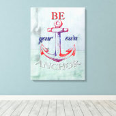 独自のいかりキャンバス印刷 キャンバスプリント (インサイチュ (ウッドフロア))