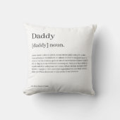 独自のおもしろいの定義パーソナライズされた クッション (正面)